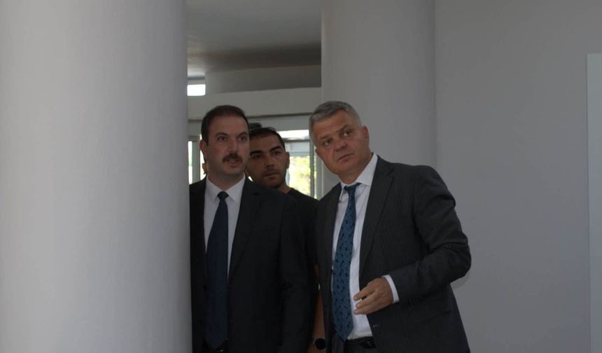 Bölge Müdürü, Erzincan'da DSİ'nin Yeni Yerleşkesindeki çalışmaları inceledi