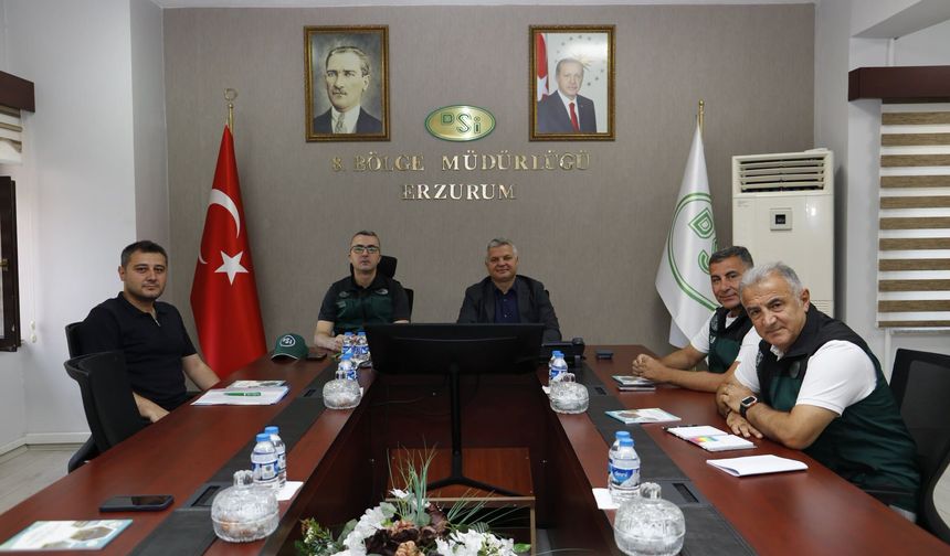 DSİ Erzincan'daki Makinalı Çalışmalar İçin Yol Haritasını Belirledi