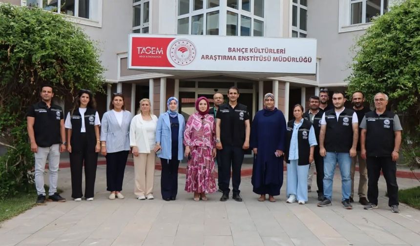 Erzincan Bahçe Kültürleri Enstitüsü'nün Çalışmaları Yerinde İncelendi