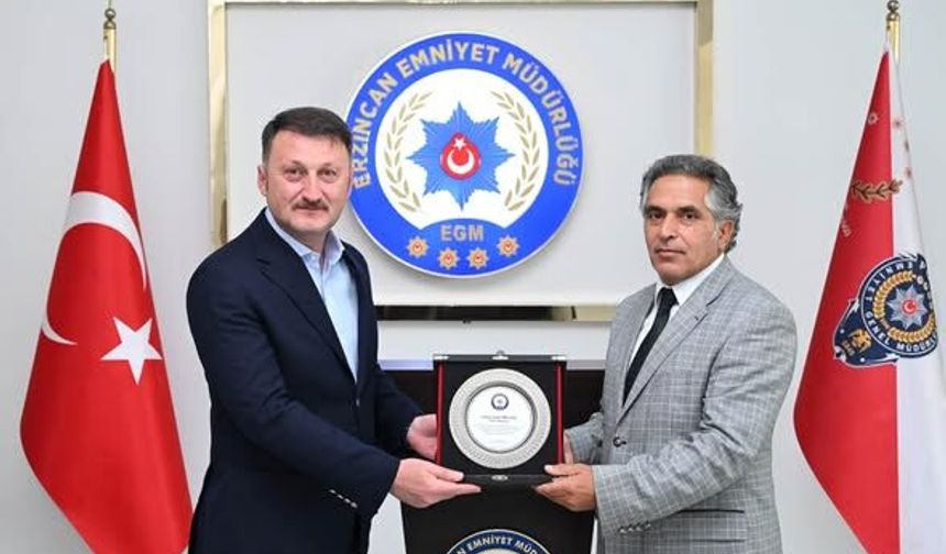 Erzincan Emniyeti'nde Anlamlı Veda