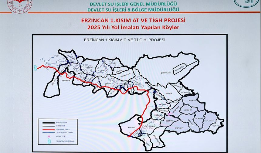 Erzincan'da Arazi Toplulaştırma Projesi İçin Kritik Toplantı...