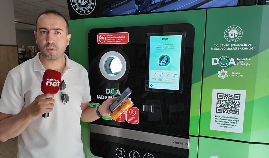 Erzincan’da Vatandaşlar Büyük İlgi Gösterdi. Şişe Başına Para Kazanıyorlar