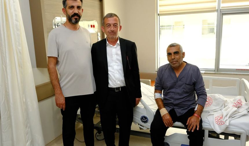 ETSO Başkanı Tanoğlu'ndan Adem Güneş'e Moral Ziyareti