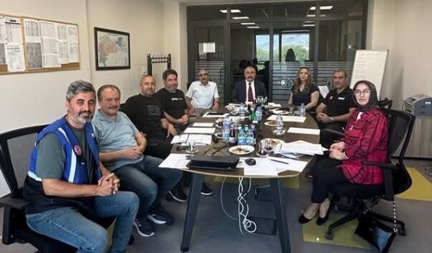 Erzincan'ın Yeni Afet Yol Haritası İçin İlk Adım Atıldı
