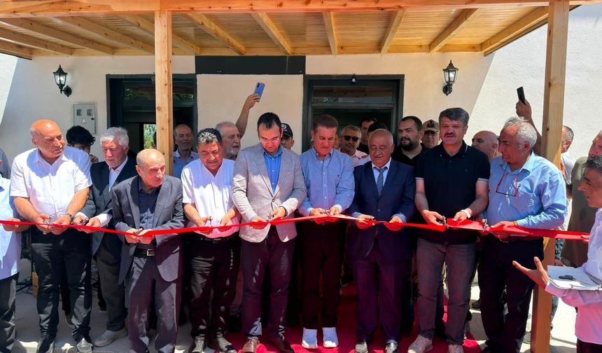 Kanlıtaş Köyü'nün Yeni Buluşma Noktası Hizmete Girdi