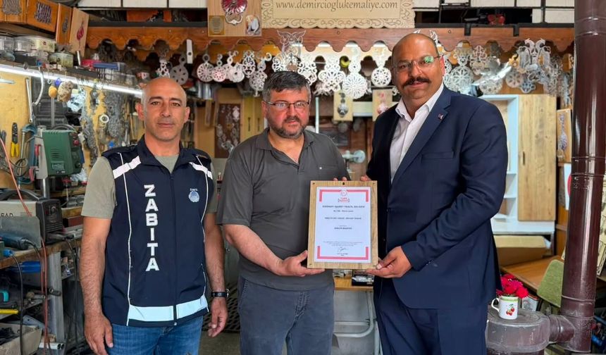 Kemaliye’nin ecdat mirası tescillendi: Kapı Tokmağı, Kuru Kaymağı
