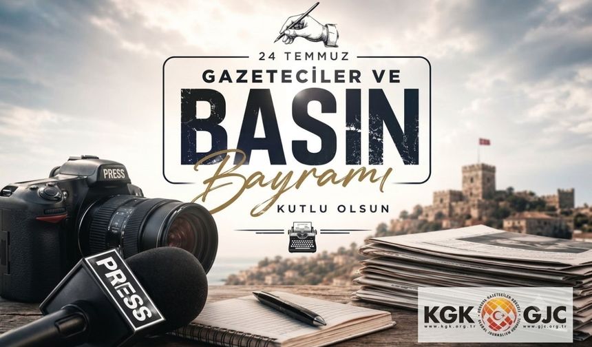 KGK: Bizim Asıl Bayramımız Gazetecilik Meslek Birliği Yasası’nın Yürürlüğe Girdiği Gün Olacak