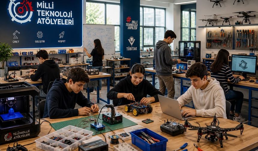Erzincanlı liseliler için milli teknoloji atölyeleri başvuruları başladı!