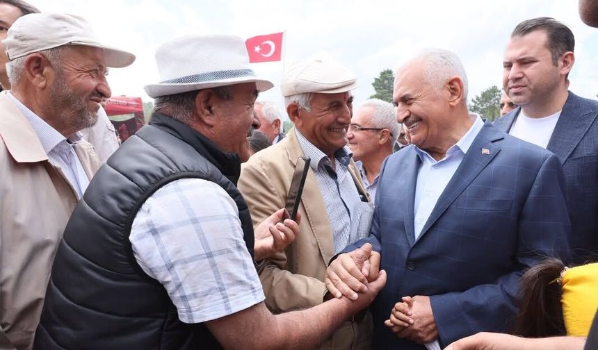 Binali Yıldırım'ın Katılımıyla Orçul Festivali Yoğun İlgi Gördü
