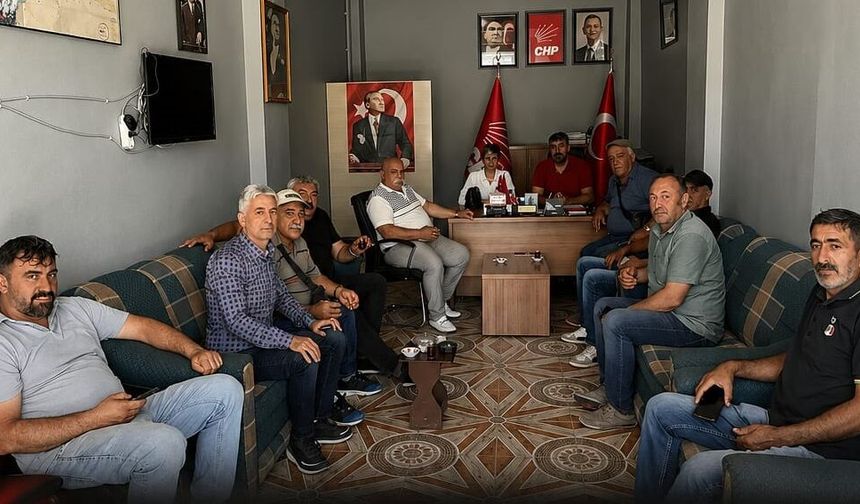 CHP Tercan İlçe Teşkilatında Toplu İstifa..