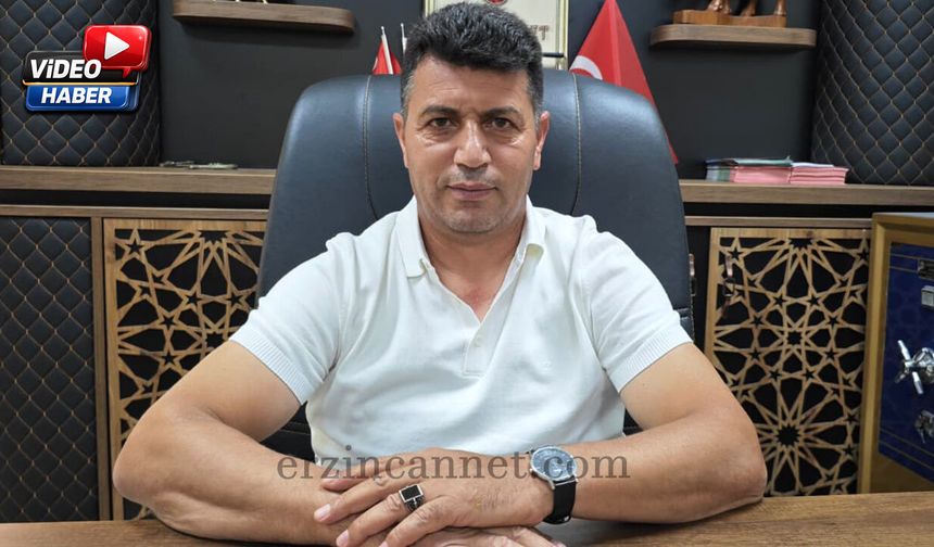 Vahit Erdem Erzincan’da Adaylığını Açıkladı