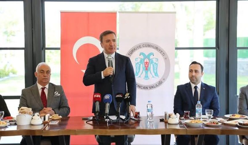 Vali Aydoğdu: "Erzincan'ın Geleceğinde Yerel Basının İmzası Var"