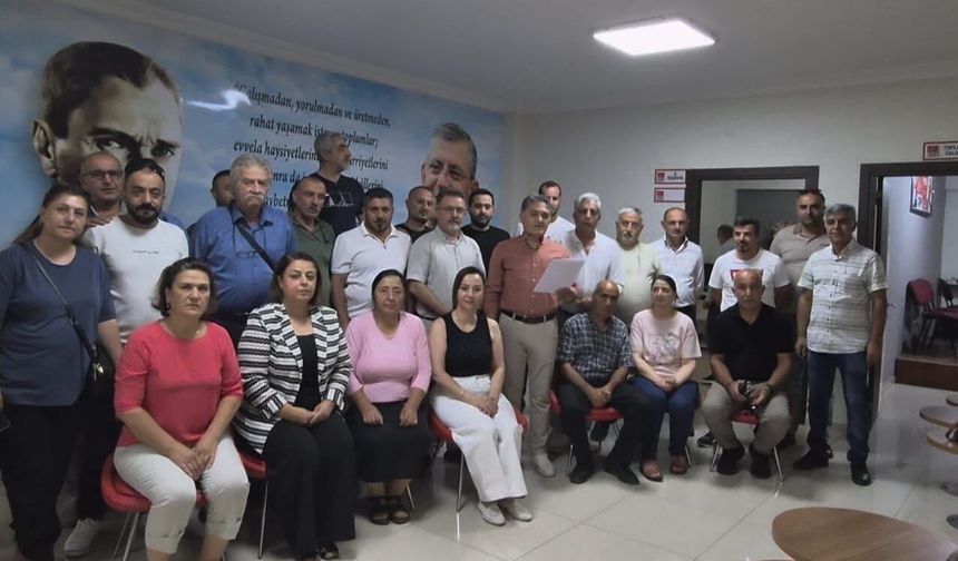 Erzincan Siyasetinde Dikkat Çeken Gelişme: CHP'den Toplu İstifa
