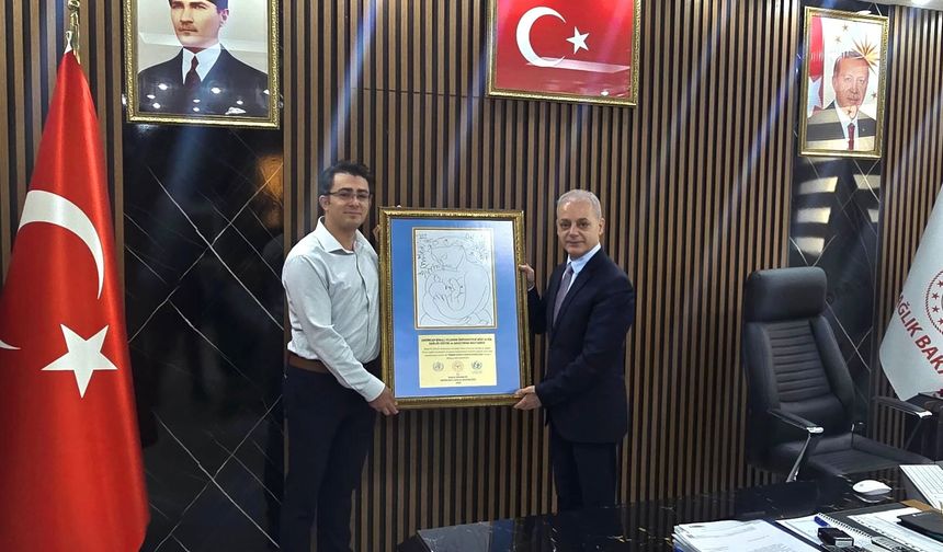 EBYÜ Ağız ve Diş Sağlığı Hastanesi’ne "Bebek Dostu" Unvanı