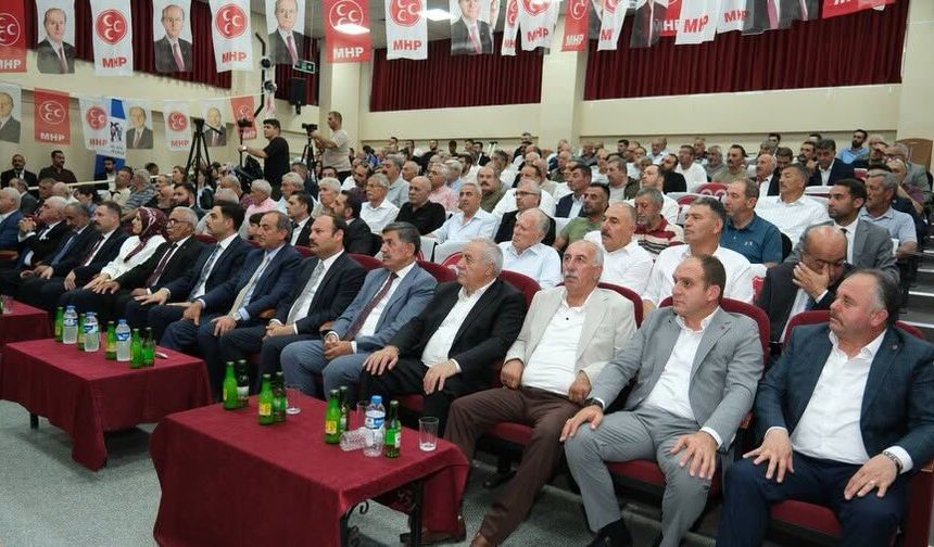 Erzincan’da Başkan Aksun'dan Kongreye Damga Vuran Konuşma
