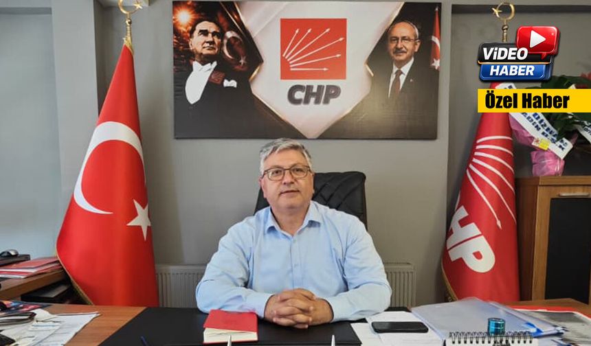 CHP İl Başkanı Akdağ: “Toplu İstifa Tamamen Algı Çalışması”