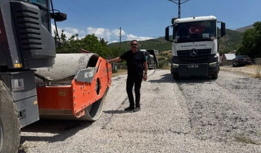 Erzincan'da Kırsal Mahallelere Ulaşım Kalitesini Artıran Yatırım