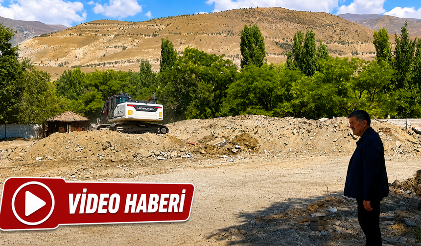 Ekşisu’da Baştan Aşağı Yenilenme! Başkan Aksun Çalışmaları İnceledi