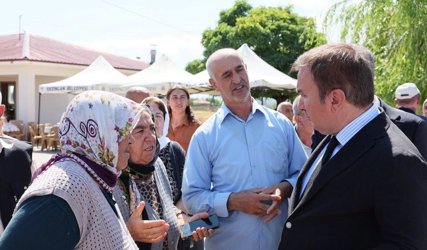 Erzincan’da Mahalle Mahalle Çözüm Aranıyor: Sıra Cemal Gürsel’de