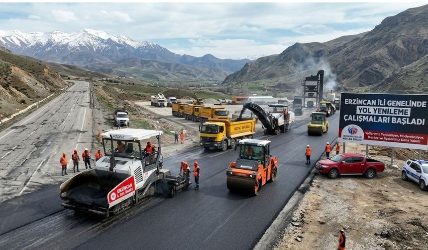 Erzincan’da Ulaşım Hamlesi: Köy Yolları Baştan Sona Yenileniyor!
