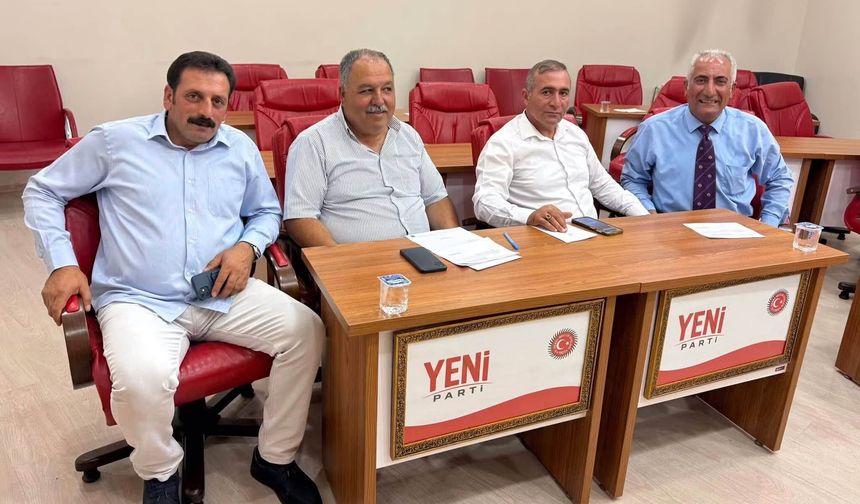 Erzincan'da YENİ Parti'nin İl Genel Meclisi Kadrosu Belli Oldu