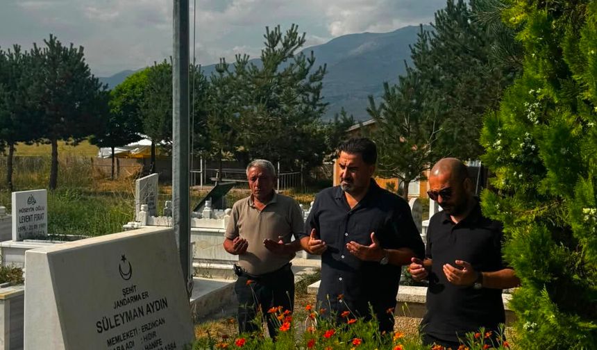 Dağhan Çakmak'tan Duygulandıran Ziyaret: "Unutmadık, Unutturmayacağız"