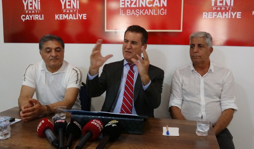 Sarıgül: Erzincan’ın temel sorunlarını ilk iki yılda çözmeyi hedefliyoruz