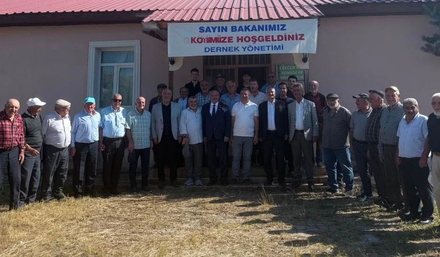 Milletvekili Süleyman Karaman, Refahiye Köylerinde Hemşehrileriyle Buluştu