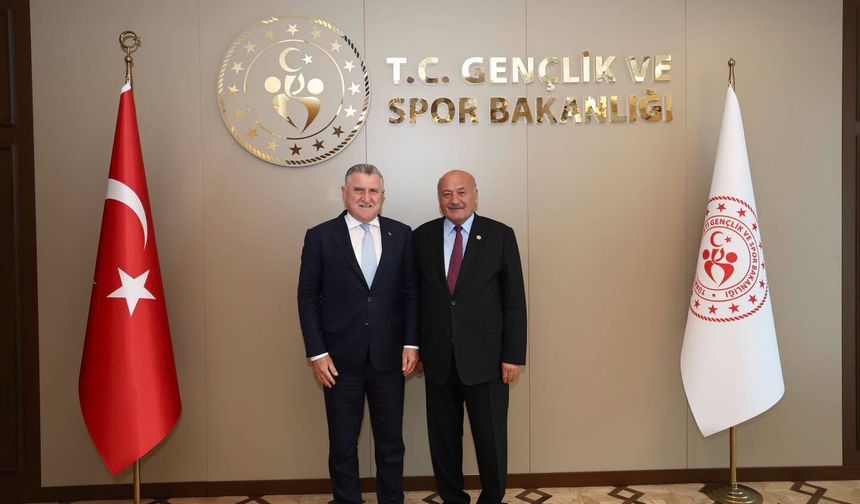 Erzincan'a Dev Spor Yatırımı! 5 Yeni Proje İçin Bakanlıkla Görüşme Yapıldı