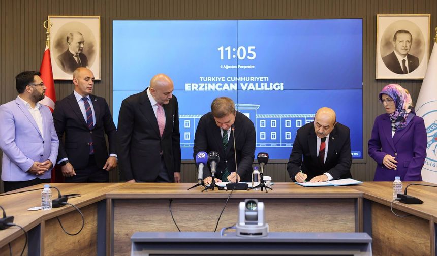 Özel Eğitime Büyük Destek: Erzincan'da Yeni Okul İçin İmzalar Atıldı