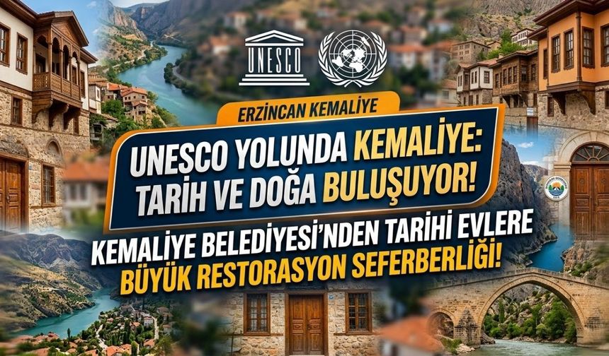 UNESCO Mirası Kemaliye’de Tarihi Dokuya Dev Yatırım: 12 Ev Yeniden Hayat Buluyor!