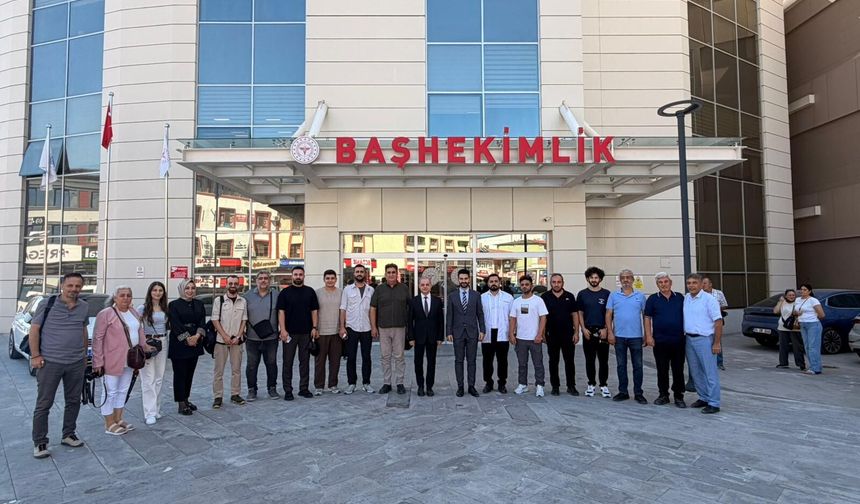 Başhekim Doç. Dr. Hakan Gökalp Taş Basın Mensuplarıyla Bir Araya Geldi