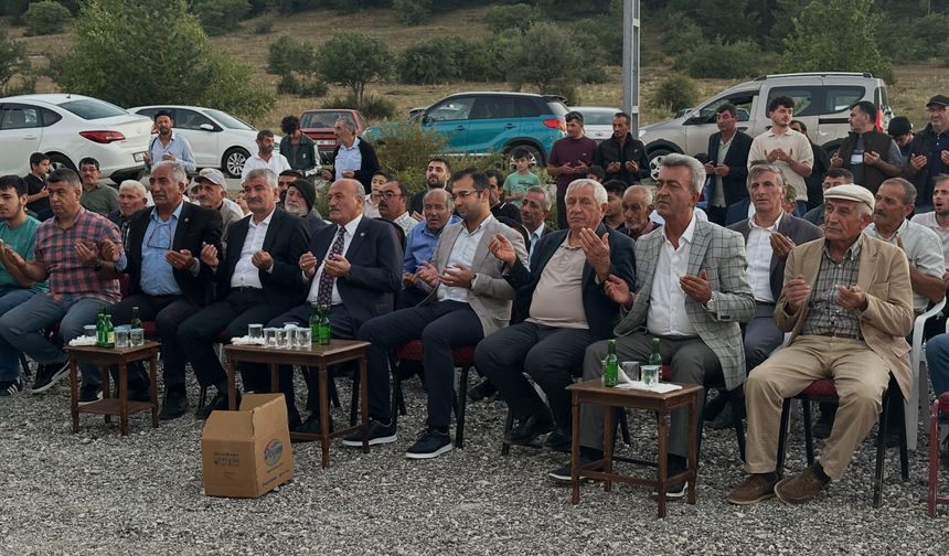 Yurtbaşı Köyü’nde Hem Açılış Hem Düğün Heyecanı