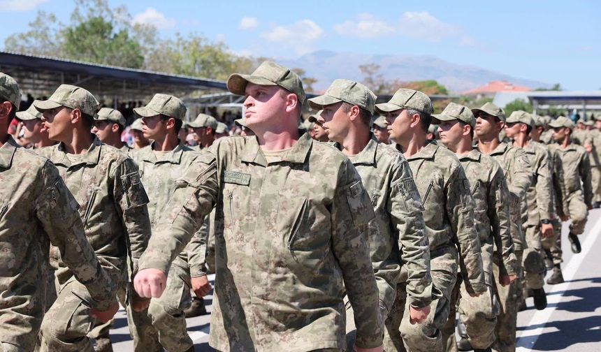 Erzincan’da bedelli erler yemin etti