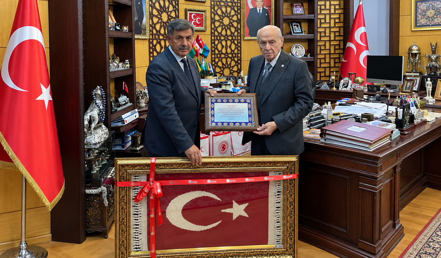 Erzincan’ın Projeleri Bahçeli’ye Sunuldu