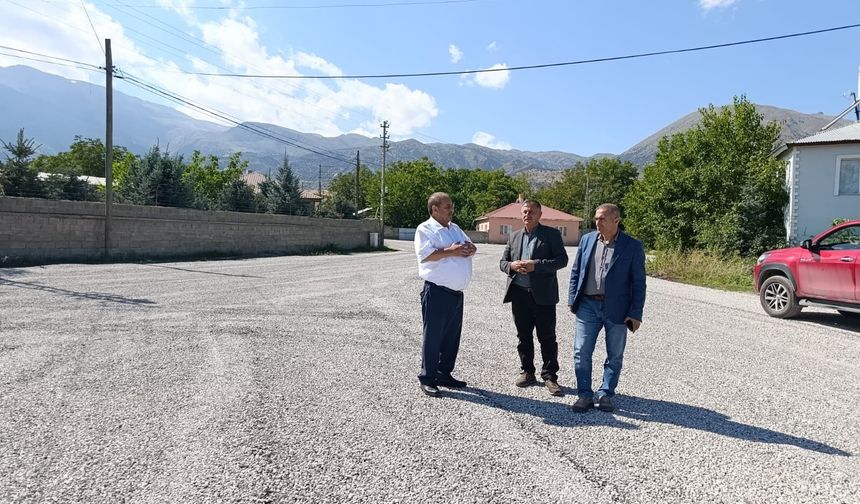 Erzincan Çatalören Köyü’nde 3,5 Kilometrelik Yol Yenilendi