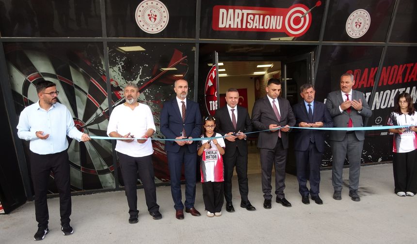 Erzincan’da Dart Heyecanı Yeni Salonla Taşındı
