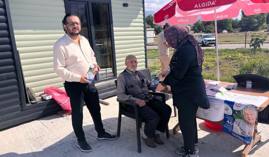 Erzincan'da Sağlık Uzmanları Sahada: Kanserden Psikolojiye Kapsamlı Çalışma