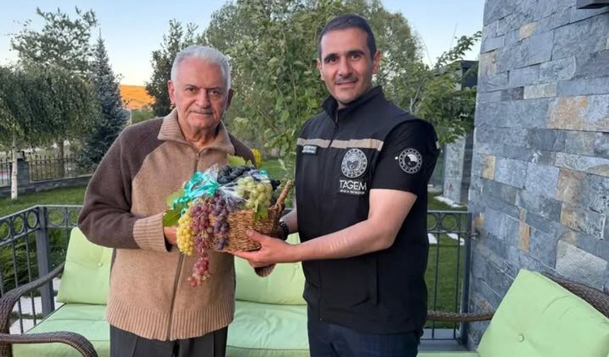 Erzincan’da Binali Yıldırım’a Enstitü'den Brifing