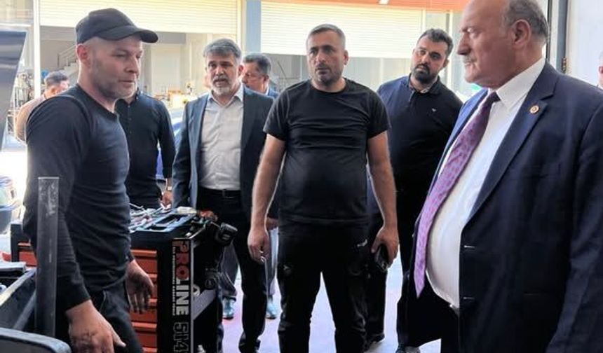 Sanayide Hareketli Gün: Karaman ve Kabadayı Esnafın Nabzını Tuttu