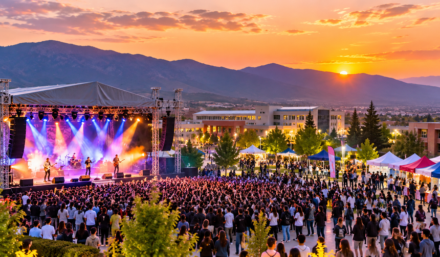 Erzincan’da Kampüs Konserlerle Şenlenecek: Sahne 1 Ekim’de Açılıyor