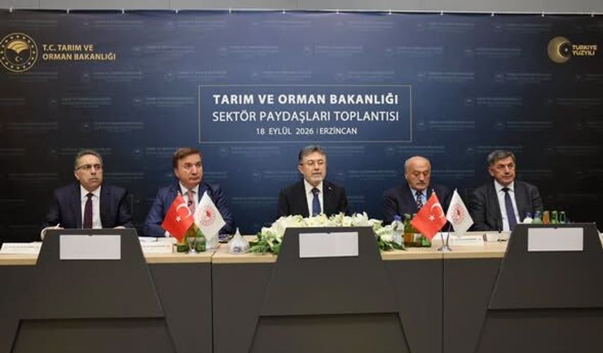 Erzincan’da Tarım Masası Kuruldu: Üreticinin Talepleri Bakan Yumaklı’ya İletildi