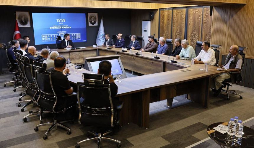 Erzincan’ın Tulum Peyniri İçin Yeni Hedef! Üreticilerle Kritik Zirve