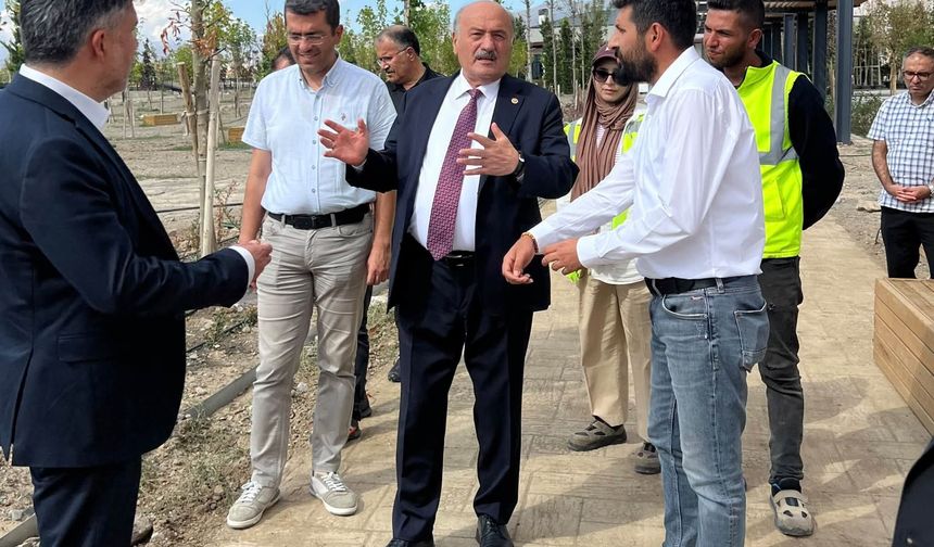 Erzincan’da Yeni Yaşam Alanında Sona Yaklaşıldı