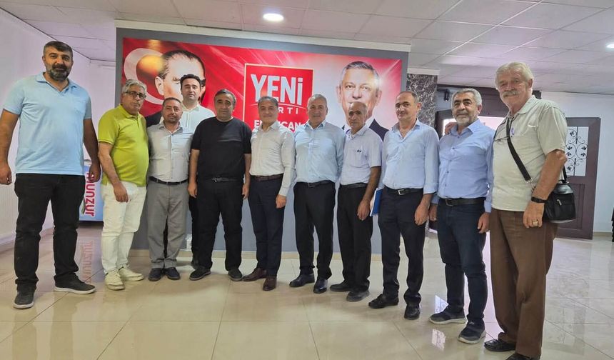 İlçe Başkanları Erzincan’da Bir Araya Geldi: Kongre Süreci Değerlendirildi