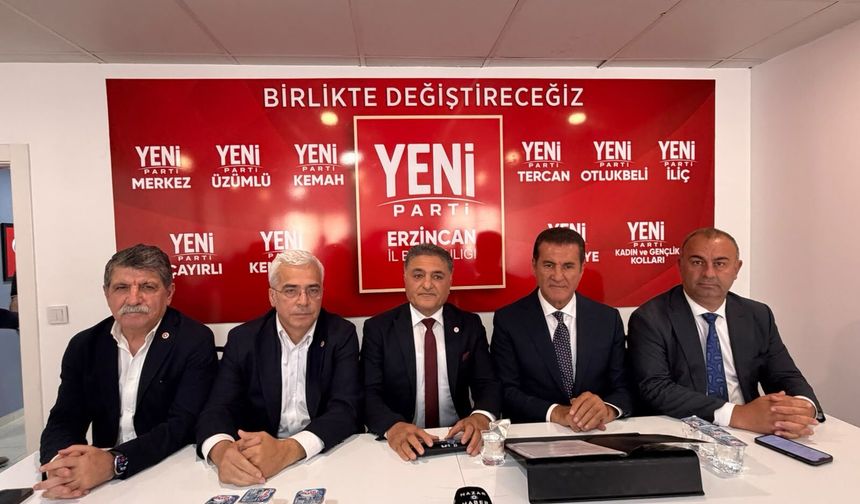 YENİ Parti Erzincan’da Sahaya İndi: Vatandaşlarla Buluşacak