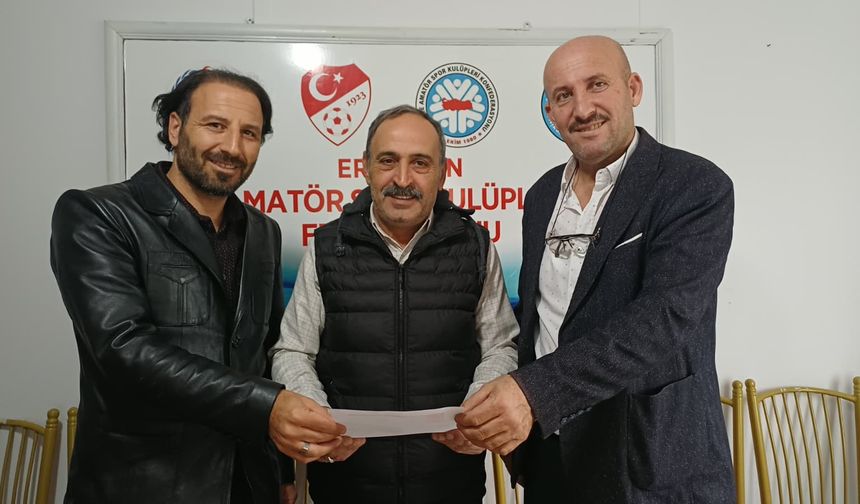 Erzincan Futbol İl Temsilciliğinde Görev Değişimi