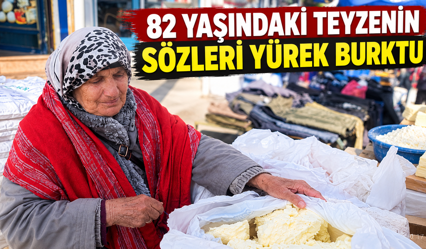 Erzincan’da Fiyat Sorduk, Bir Ömürlük Mücadeleyle Karşılaştık! 82 Yaşındaki Teyzenin Sözleri Yürek Burktu
