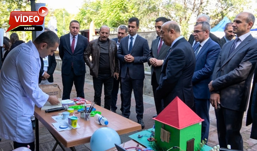 Erzincan’da Bilim Şenliği Heyecanı Başladı