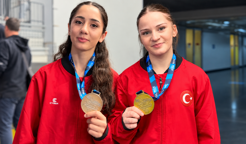 Erzincanlı Genç Güreşçiler Balkanları Salladı